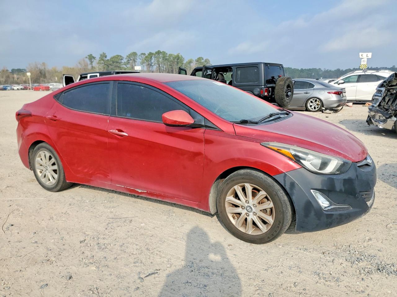 2014 HYUNDAI ELANTRA SE photo 4