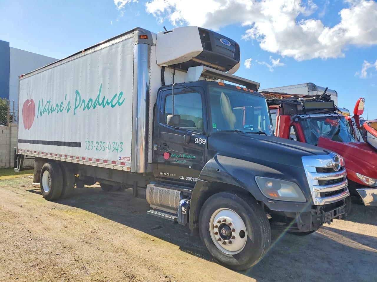 2015 HINO 268 REFRIGERATED BOX TRUCK photo 4