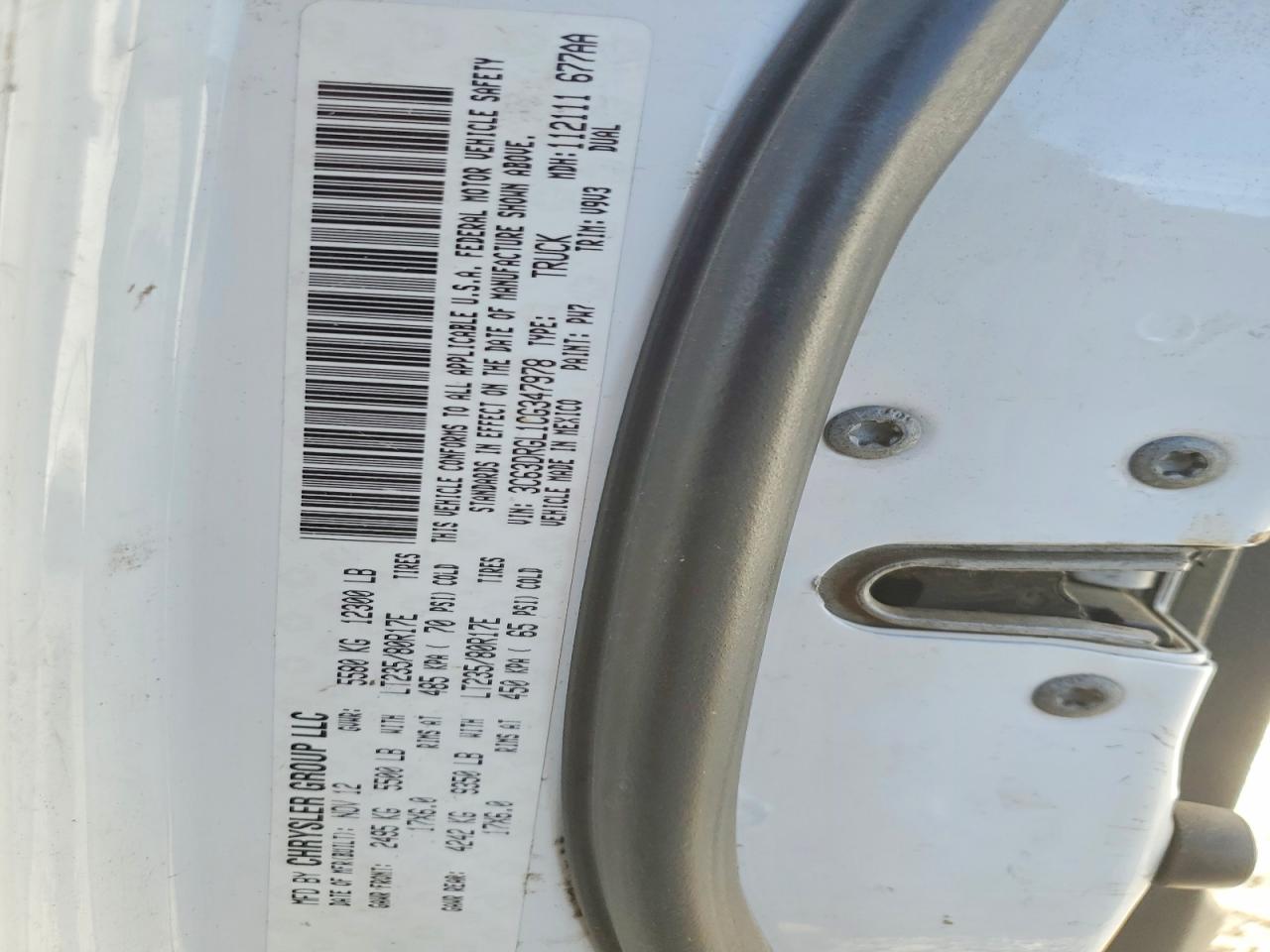 2012 DODGE RAM 3500 ST photo 12