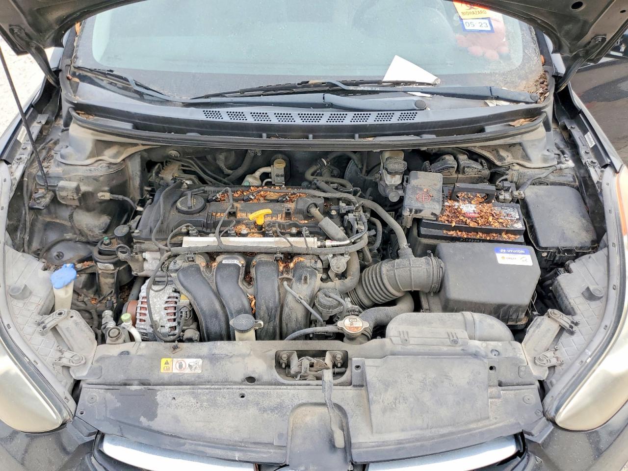 2012 HYUNDAI ELANTRA GLS photo 11