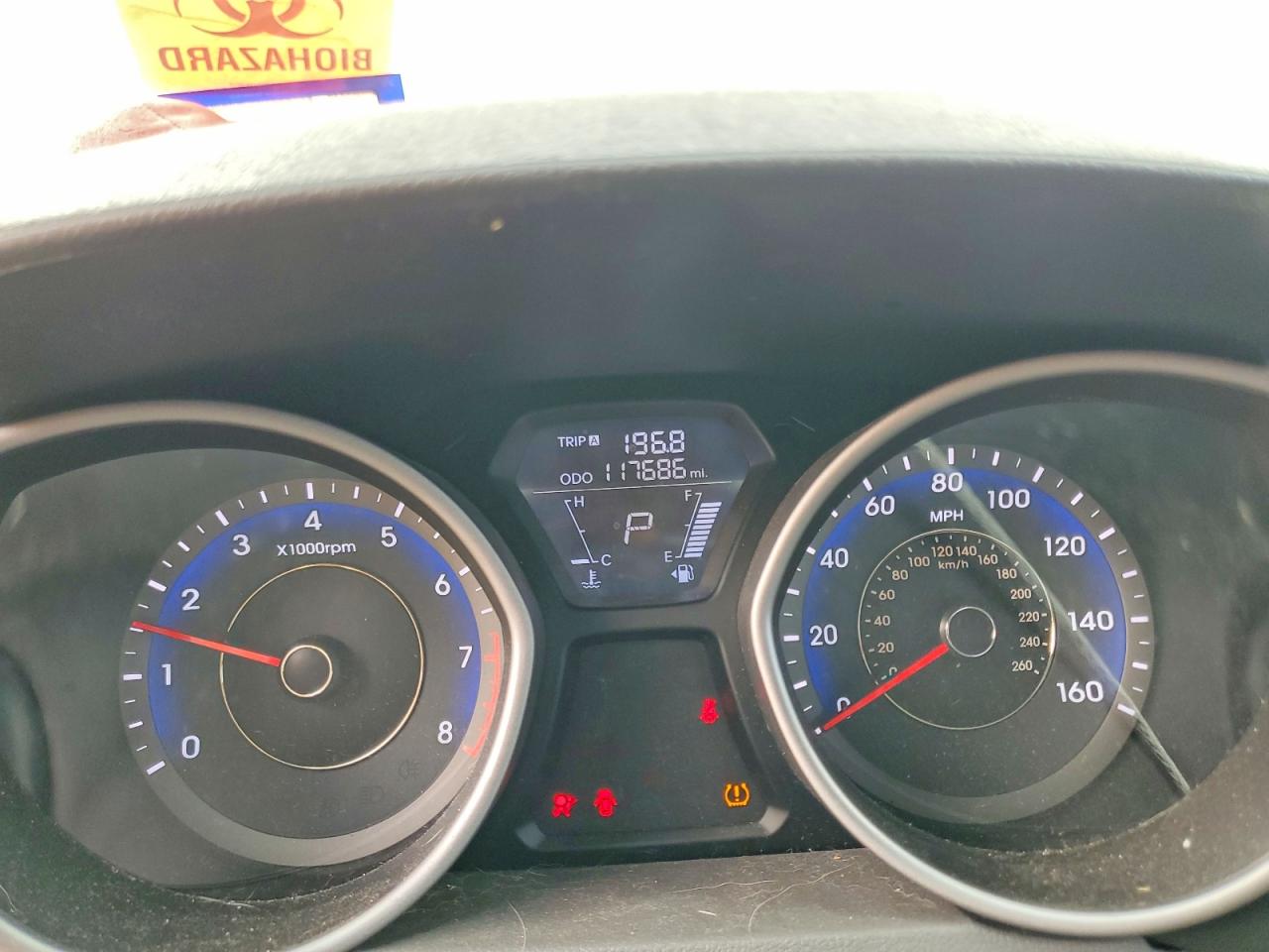 2012 HYUNDAI ELANTRA GLS photo 9