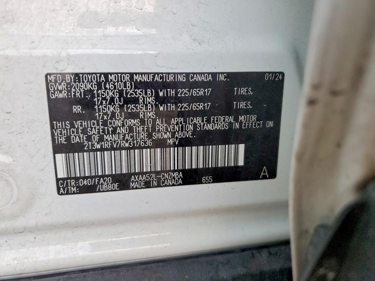 2024 TOYOTA RAV4 XLE photo 14