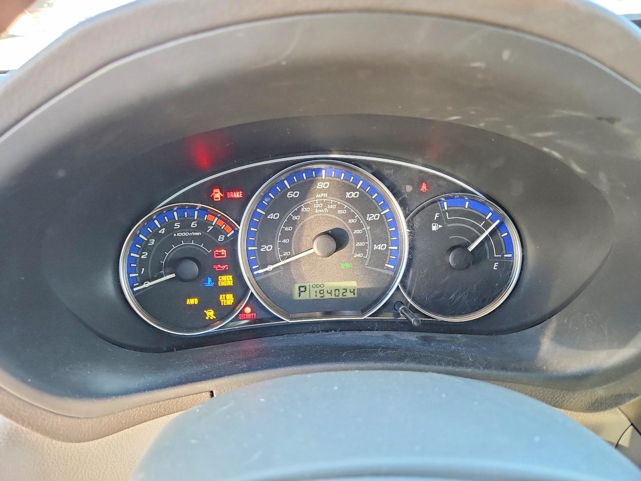 2010 SUBARU FORESTER 2.5XT LIMITED photo 9