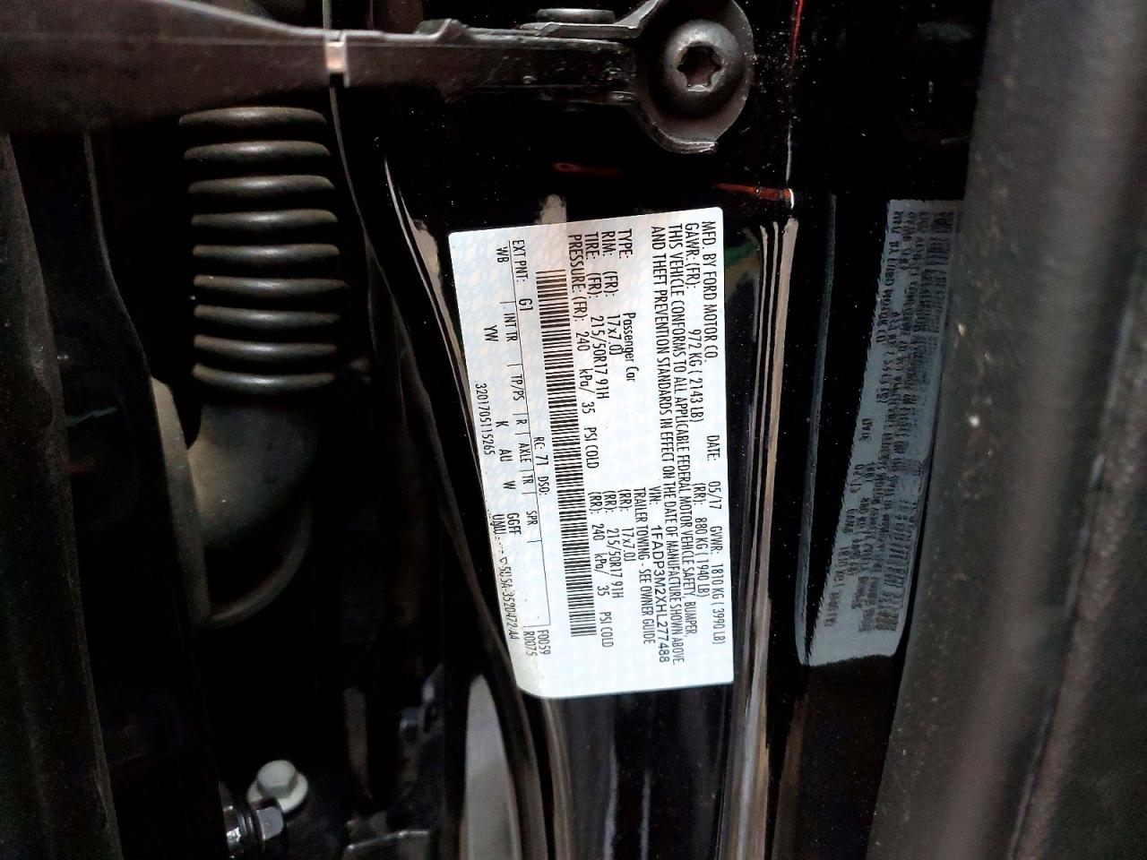 2017 FORD FOCUS SEL photo 13