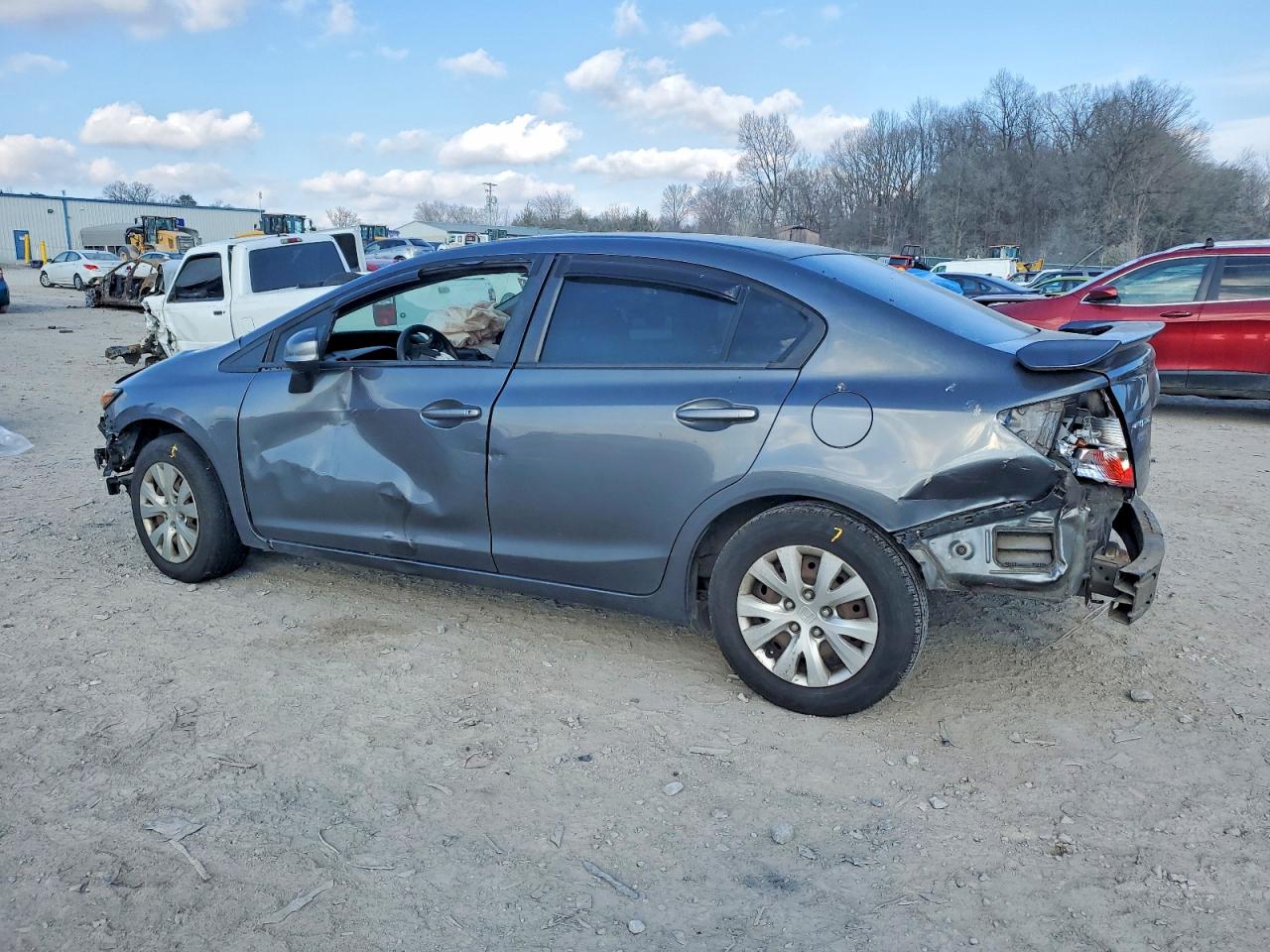 2012 HONDA CIVIC LX photo 2