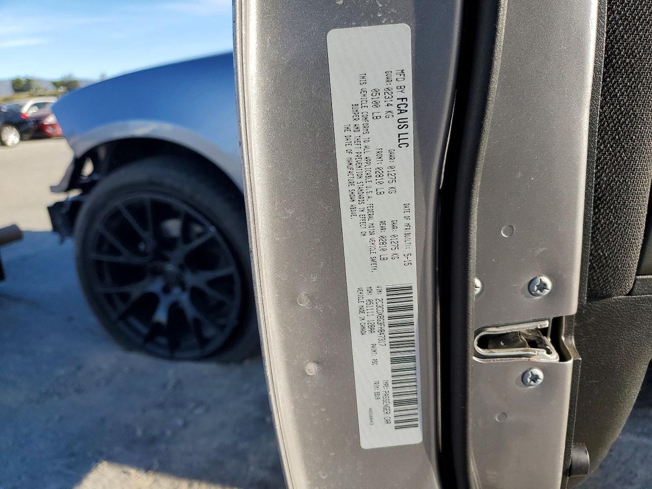 2015 DODGE CHARGER SE photo 13