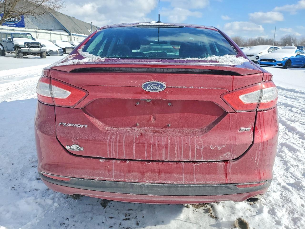 2016 FORD FUSION SE photo 6