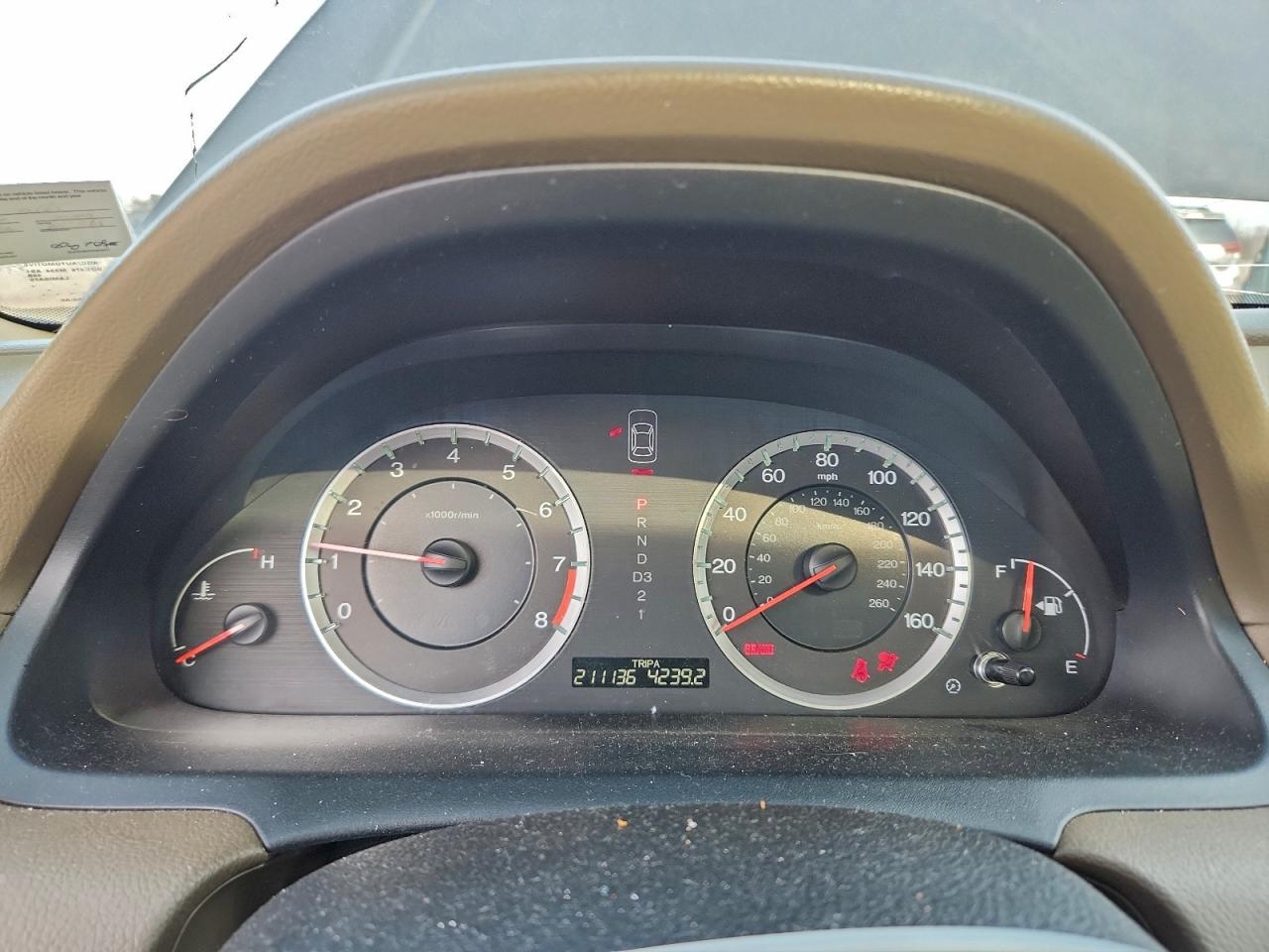 2009 HONDA ACCORD photo 9