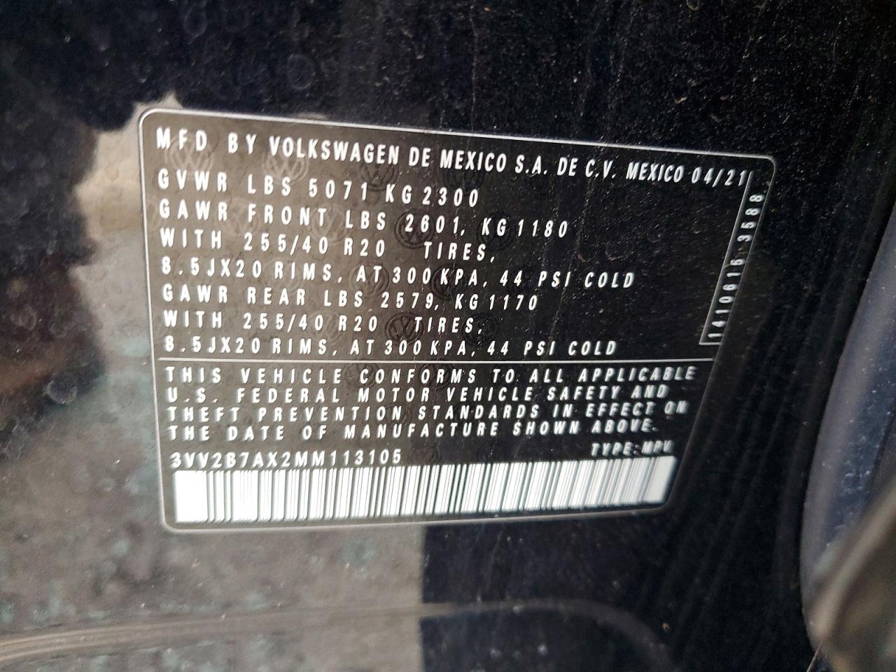 2021 VOLKSWAGEN TIGUAN SE photo 25