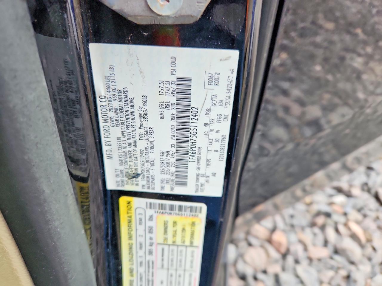 2016 FORD FUSION SE photo 12
