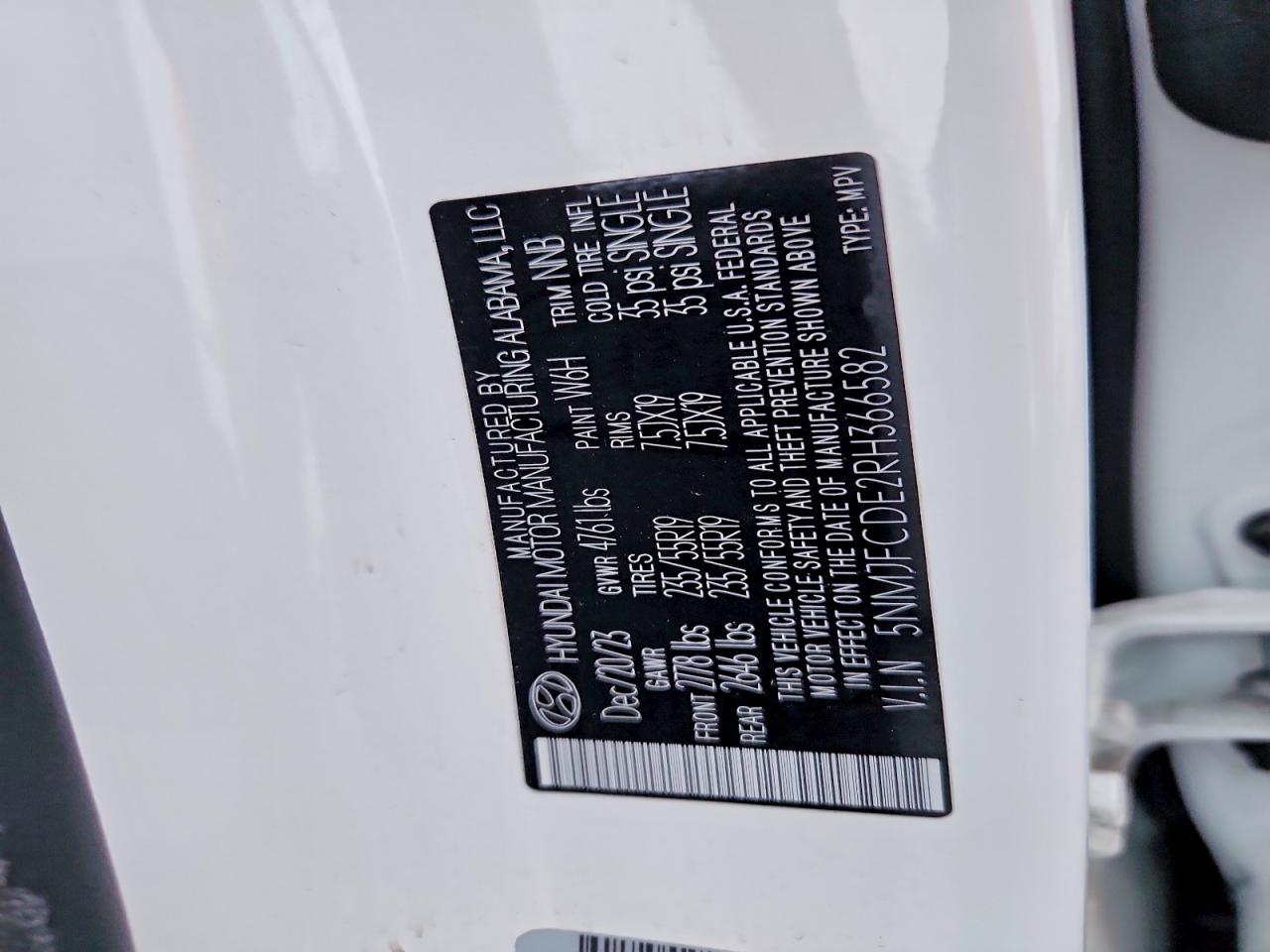 2024 HYUNDAI TUCSON SEL photo 13