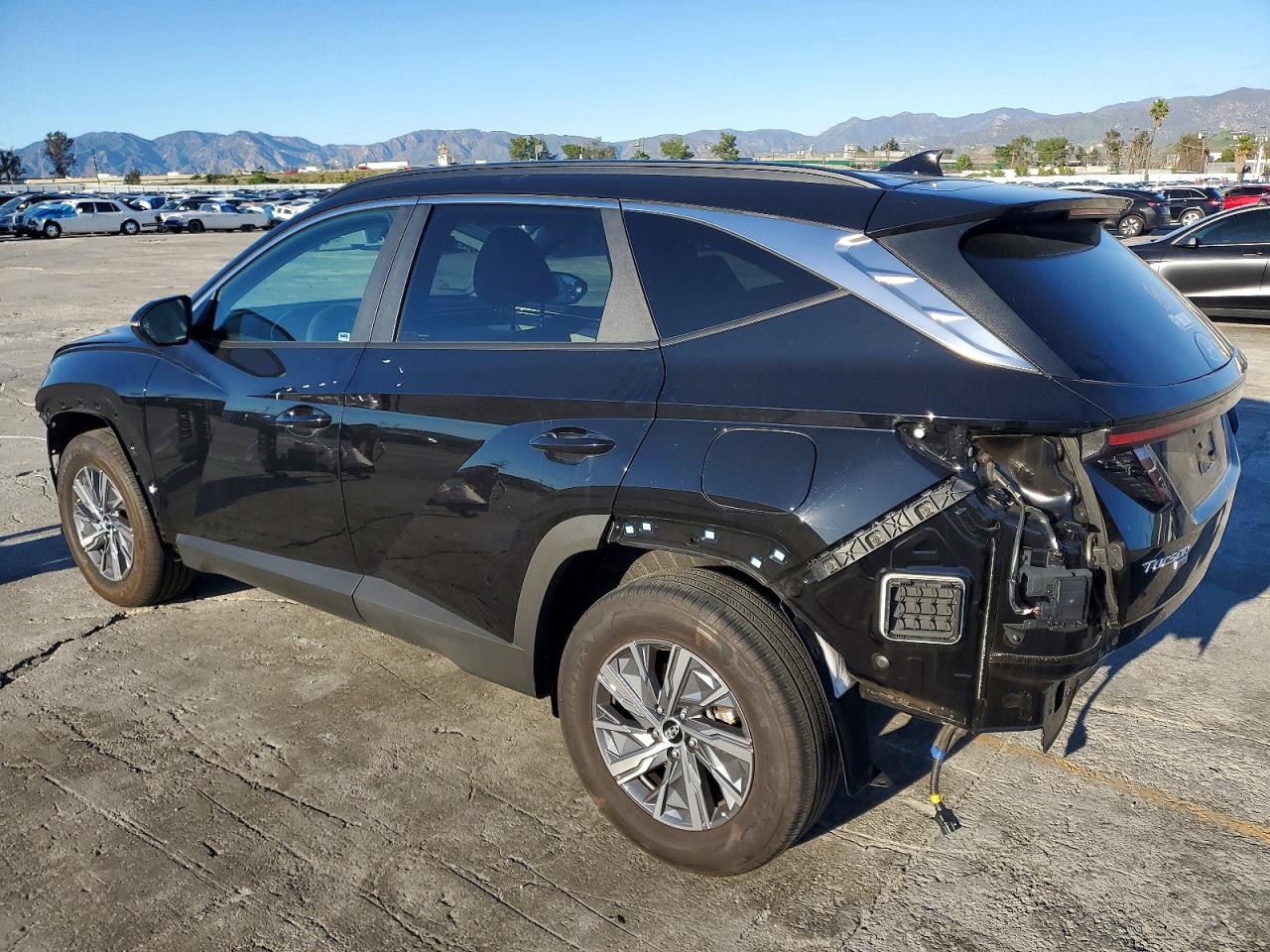 2023 HYUNDAI TUCSON BLUE photo 2