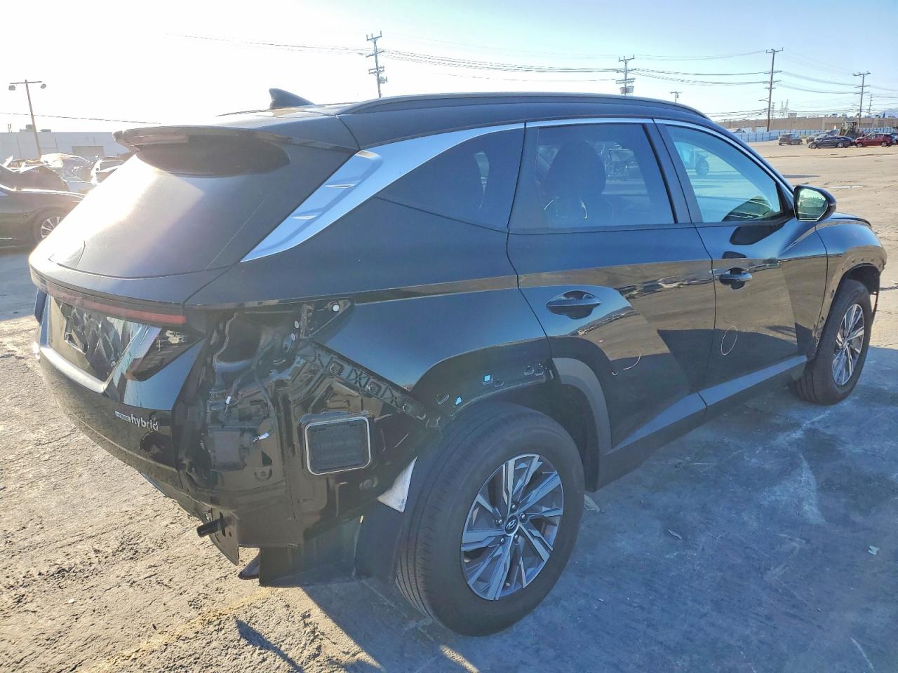 2023 HYUNDAI TUCSON BLUE photo 3