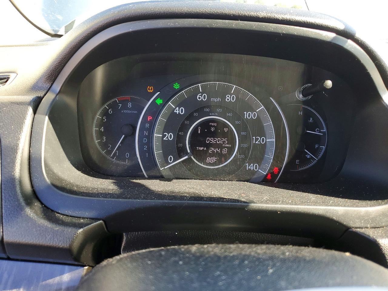 2012 HONDA CR-V EXL photo 9