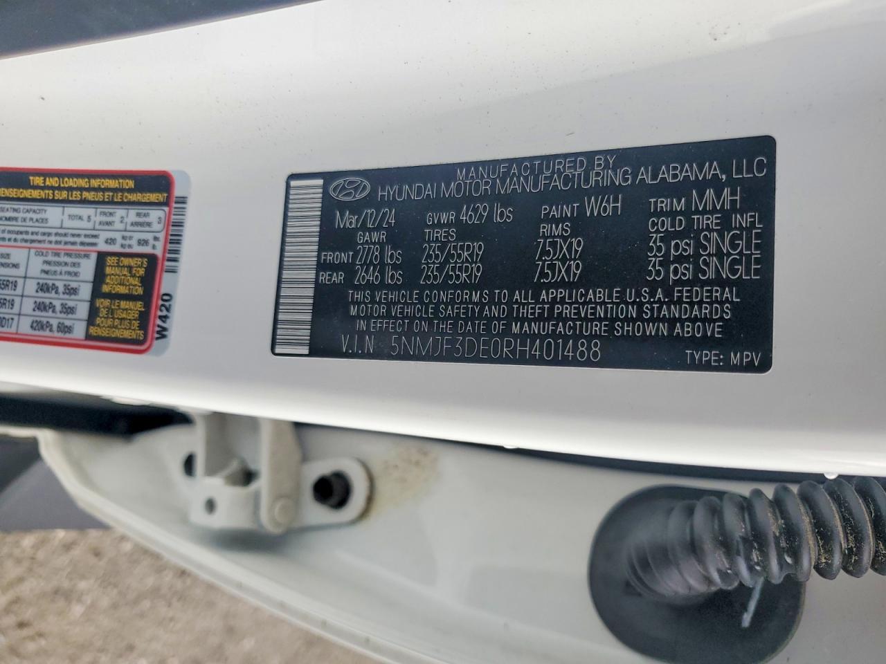 2024 HYUNDAI TUCSON SEL photo 13
