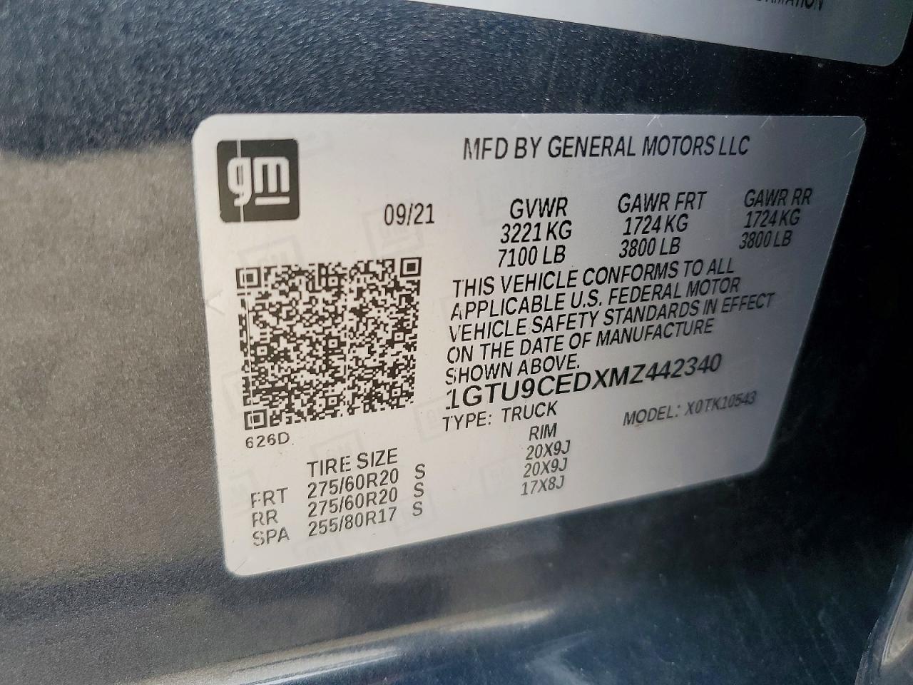 2021 GMC SIERRA K1500 ELEVATION photo 12