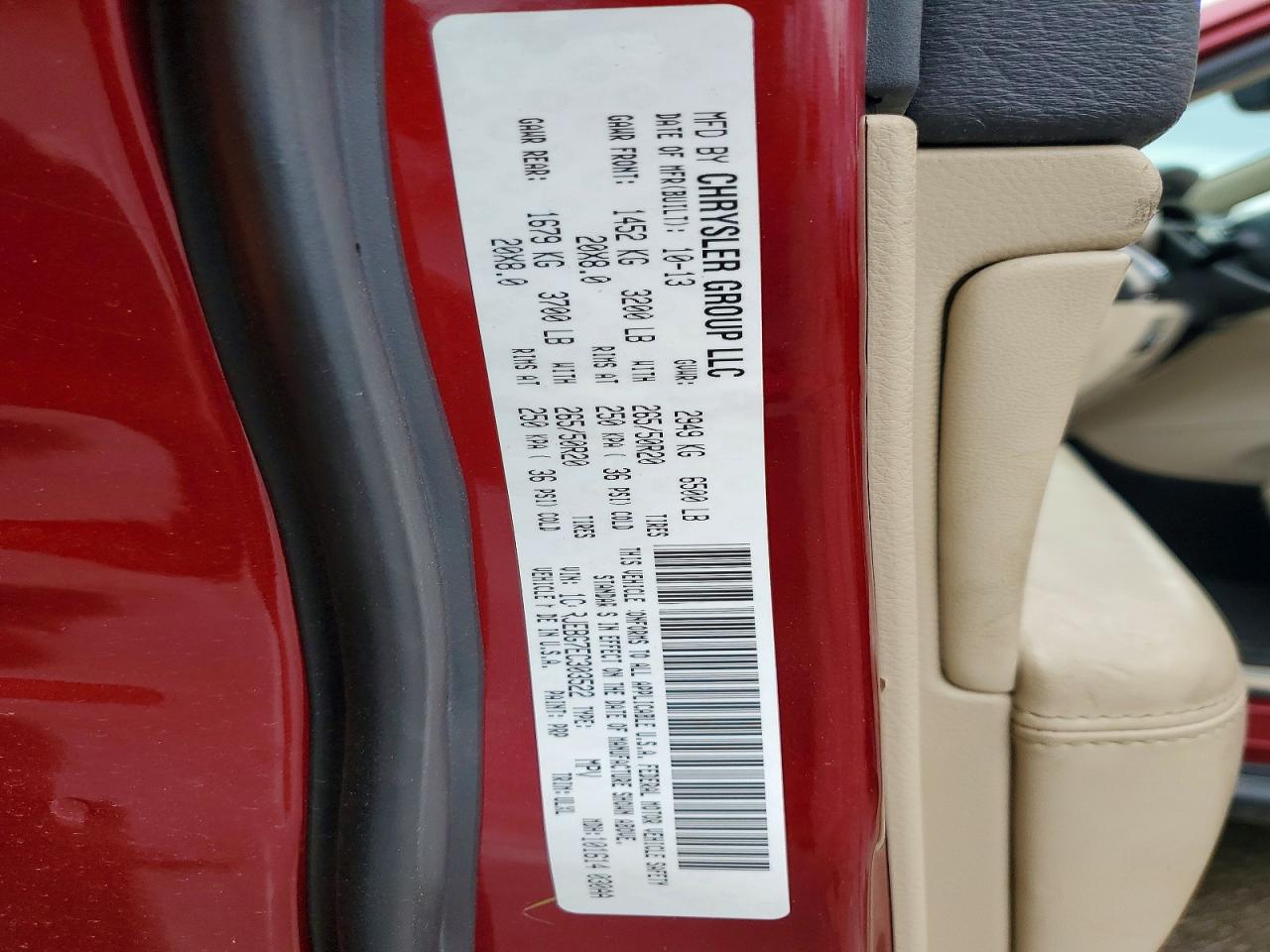2014 JEEP GRAND CHEROKEE LIMITED photo 13