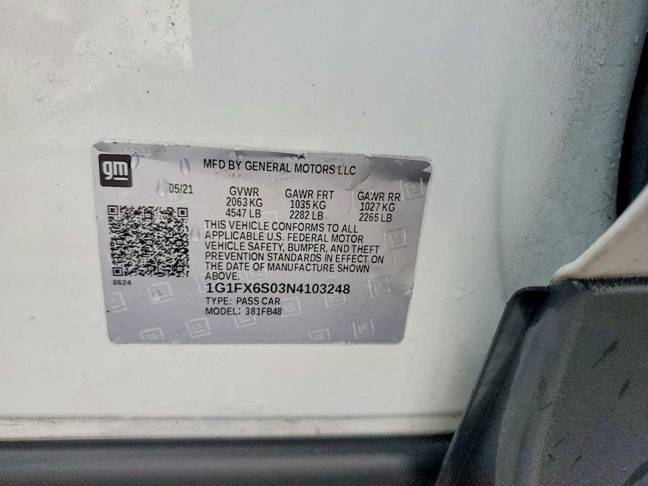 2022 CHEVROLET BOLT EV 2LT photo 13