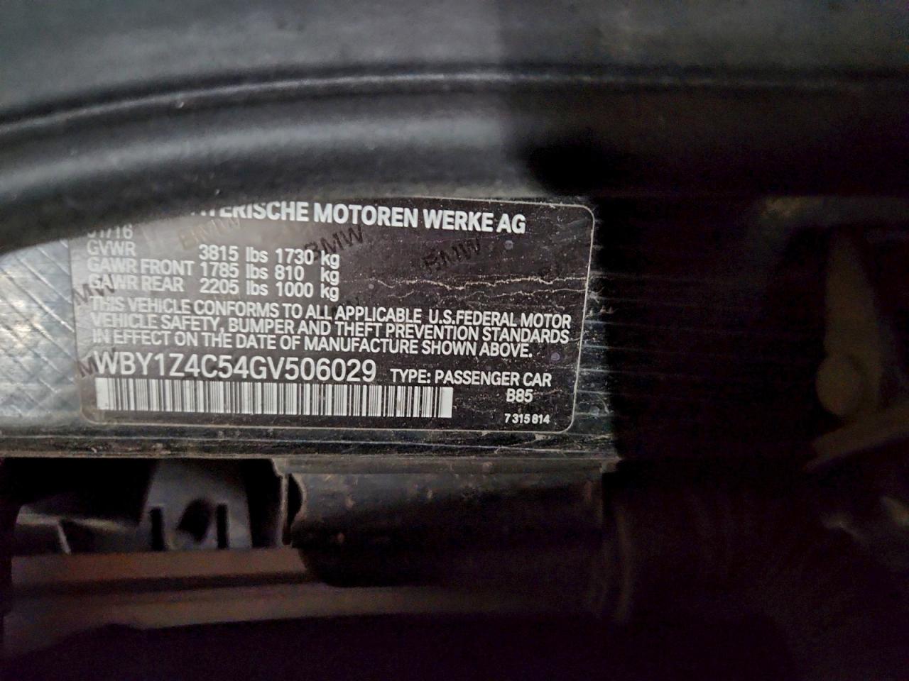 2016 BMW I3 REX photo 13