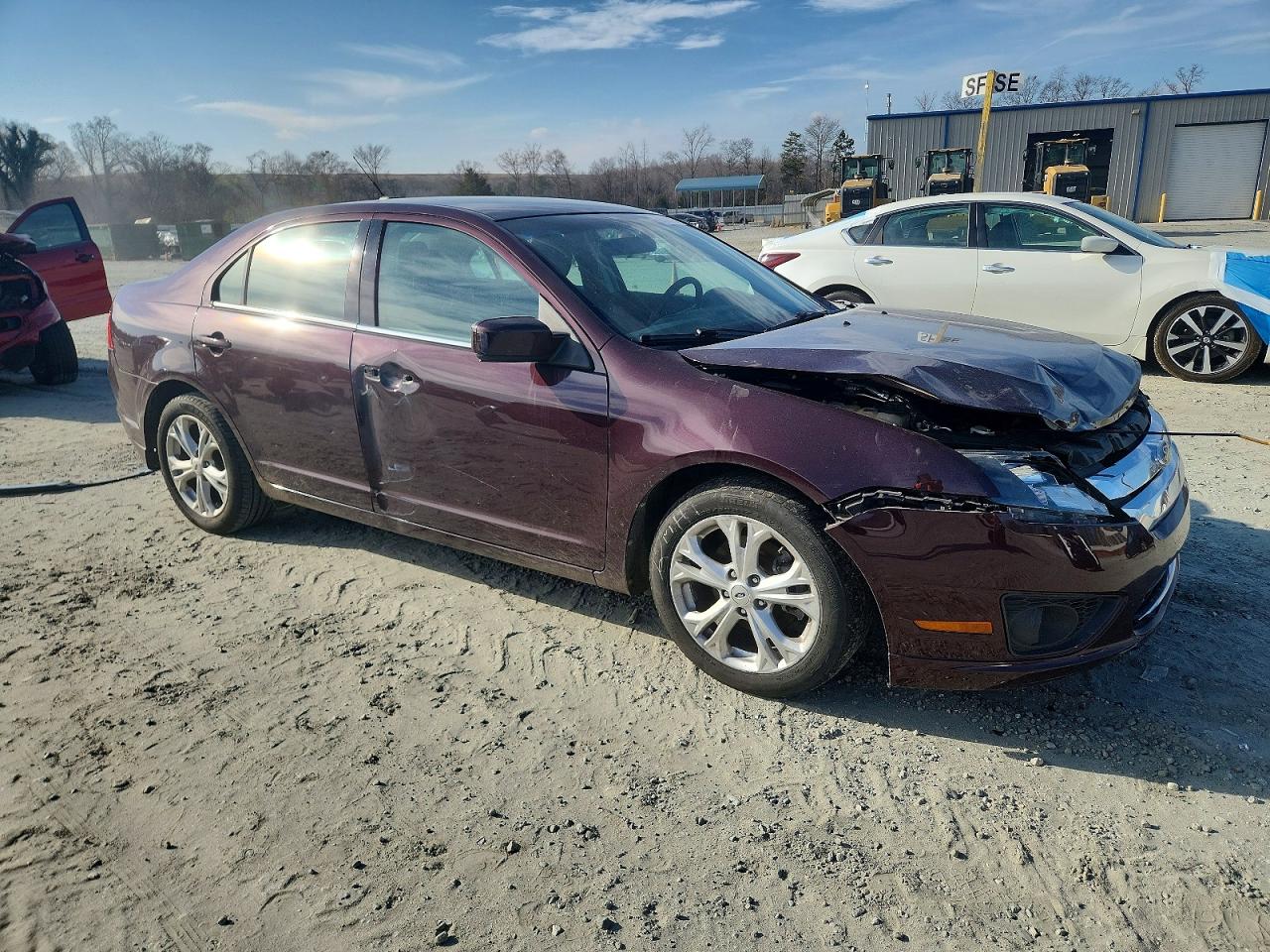 2012 FORD FUSION SE photo 4