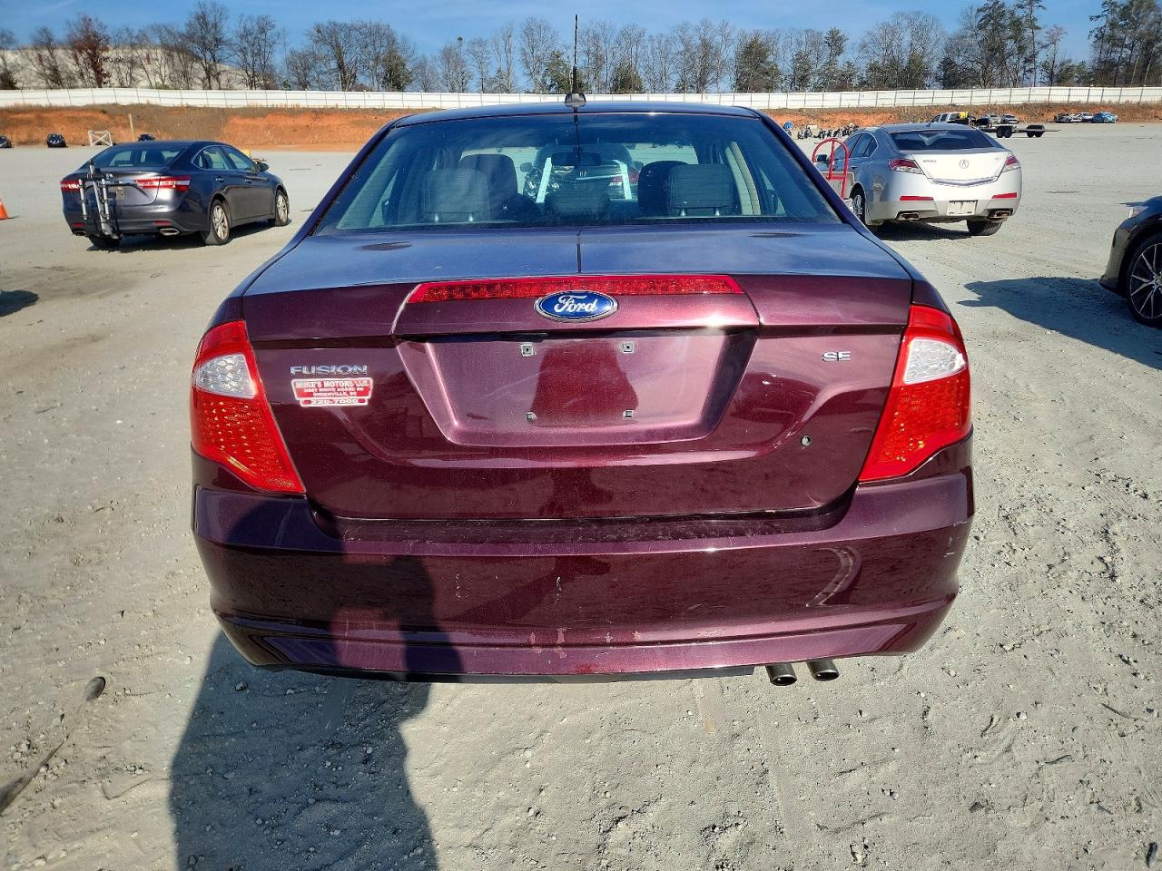 2012 FORD FUSION SE photo 6