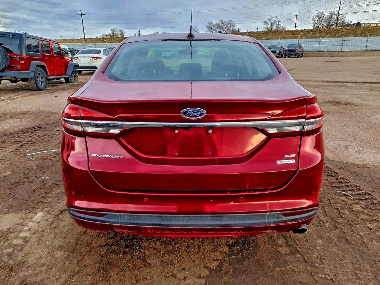 2017 FORD FUSION SE photo 6