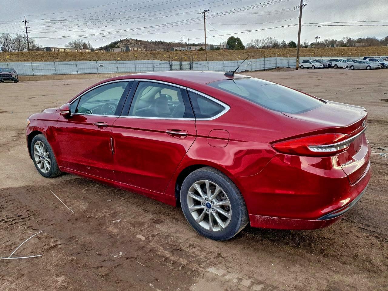 2017 FORD FUSION SE photo 2