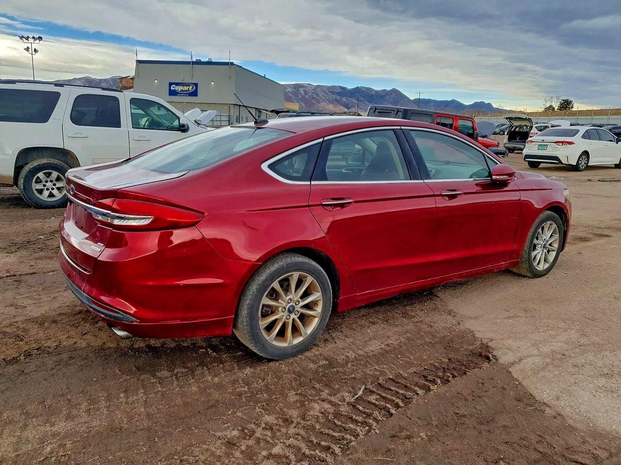 2017 FORD FUSION SE photo 3