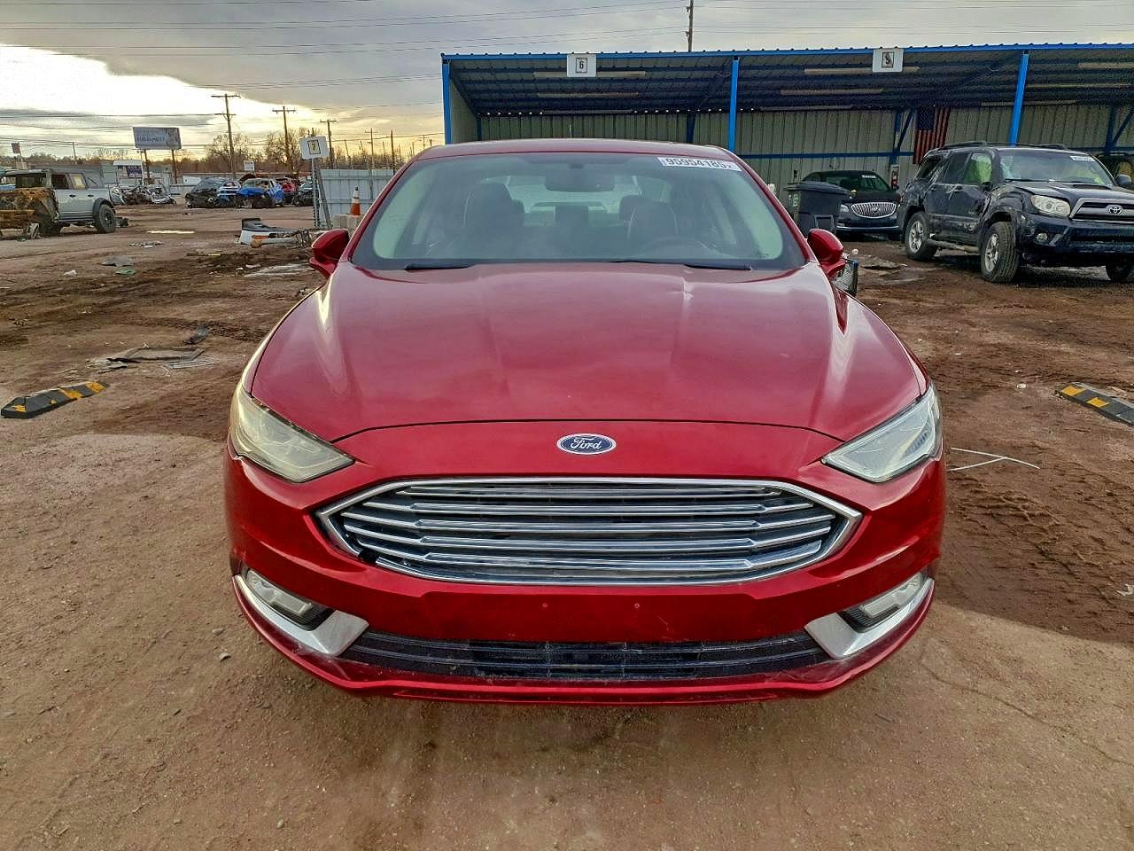 2017 FORD FUSION SE photo 5