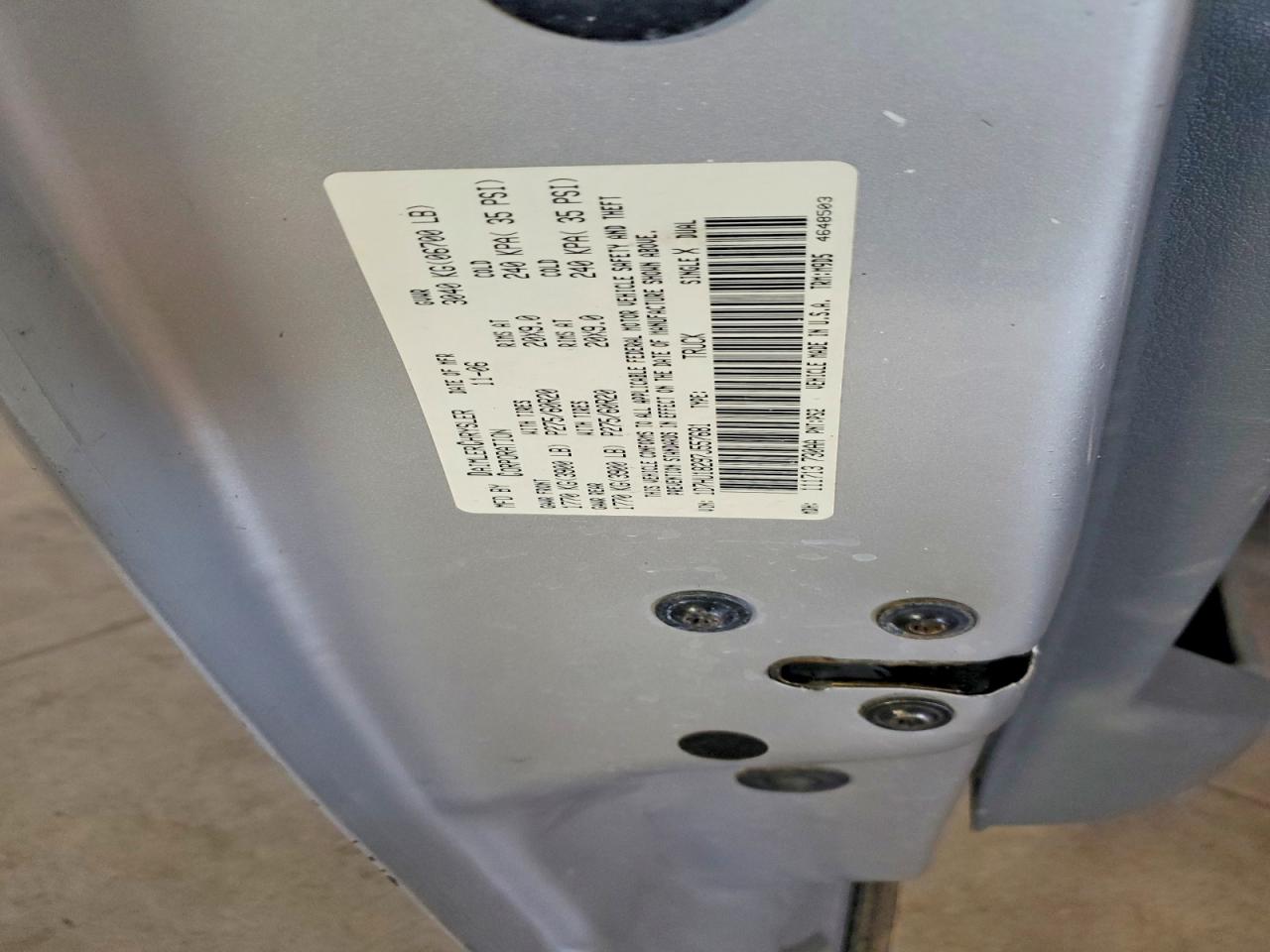 2007 DODGE RAM 1500 ST photo 12