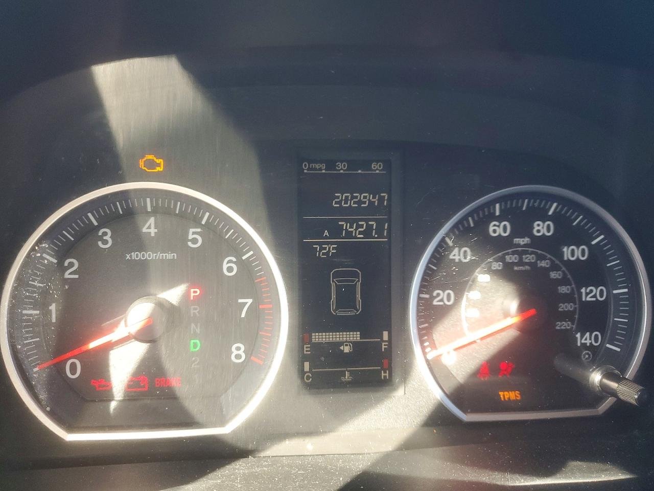 2007 HONDA CR-V EXL photo 9