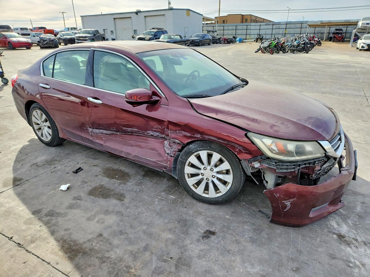 2013 HONDA ACCORD EXL photo 4