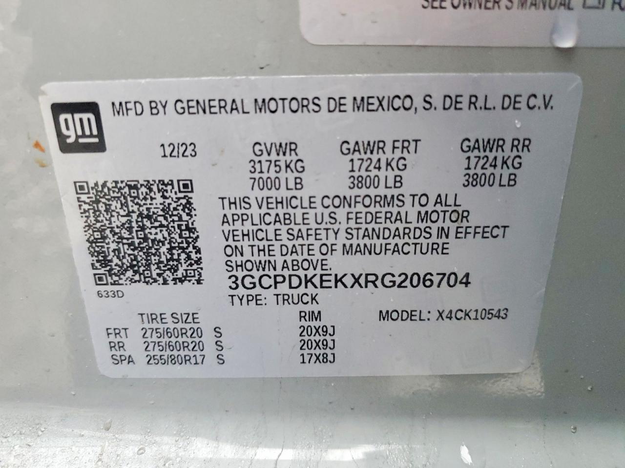 2024 CHEVROLET SILVERADO K1500 LT-L photo 12