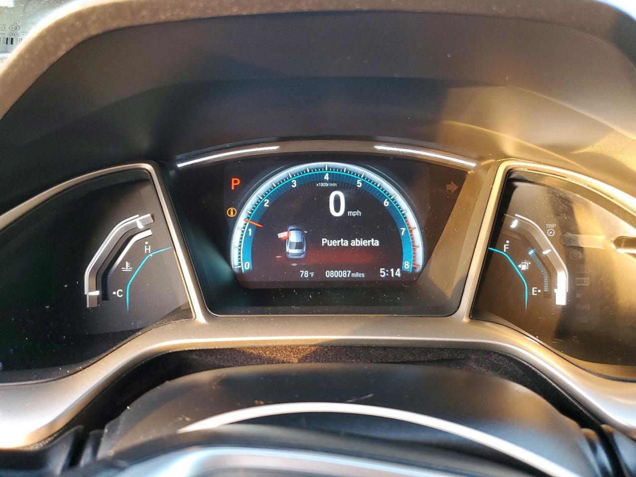 2017 HONDA CIVIC EX photo 9
