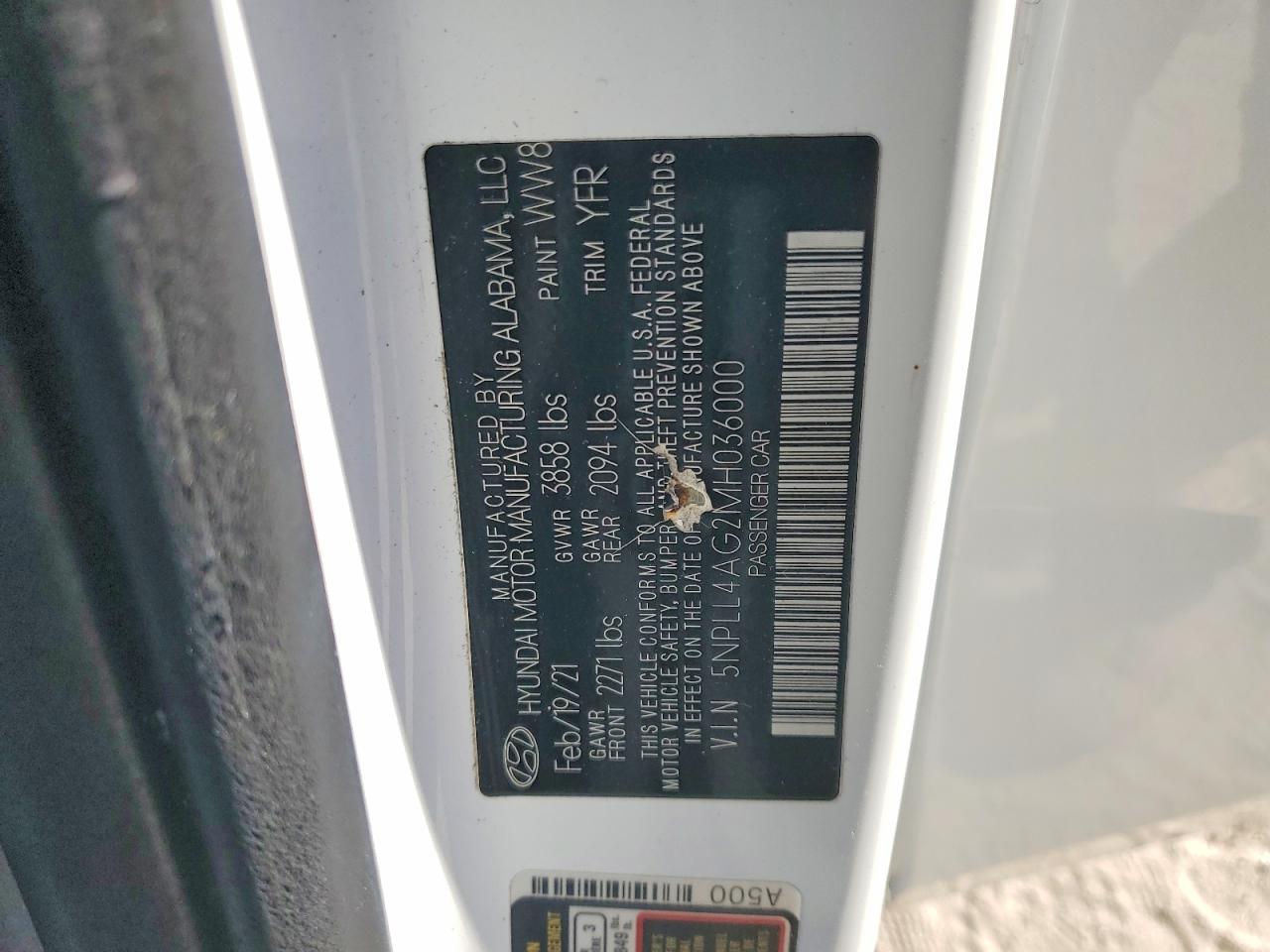 2021 HYUNDAI ELANTRA SE photo 13