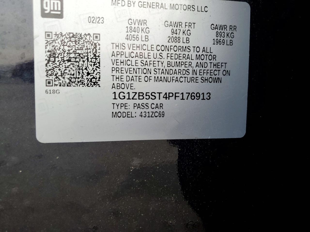 2023 CHEVROLET MALIBU LS photo 12