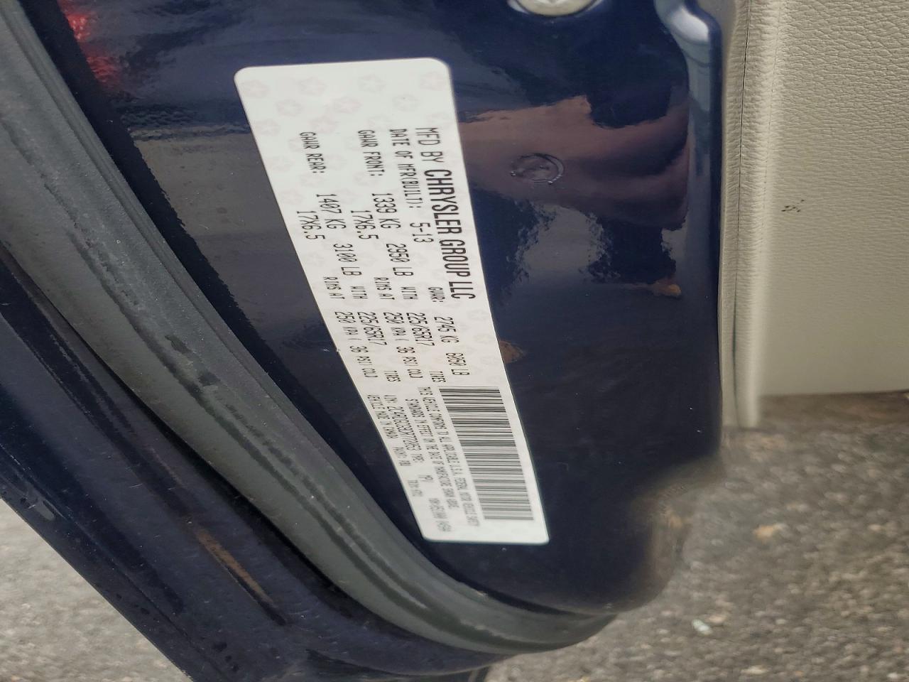 2013 DODGE GRAND CARAVAN SXT photo 13