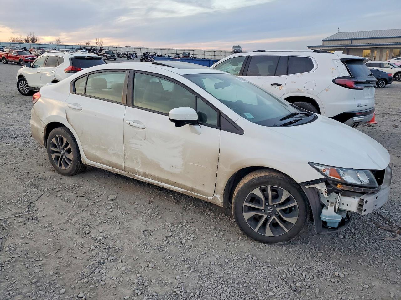 2014 HONDA CIVIC EX photo 4