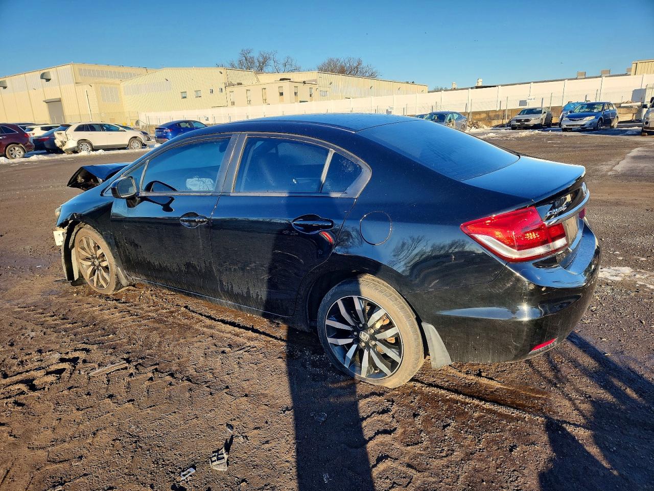 2015 HONDA CIVIC EXL photo 2