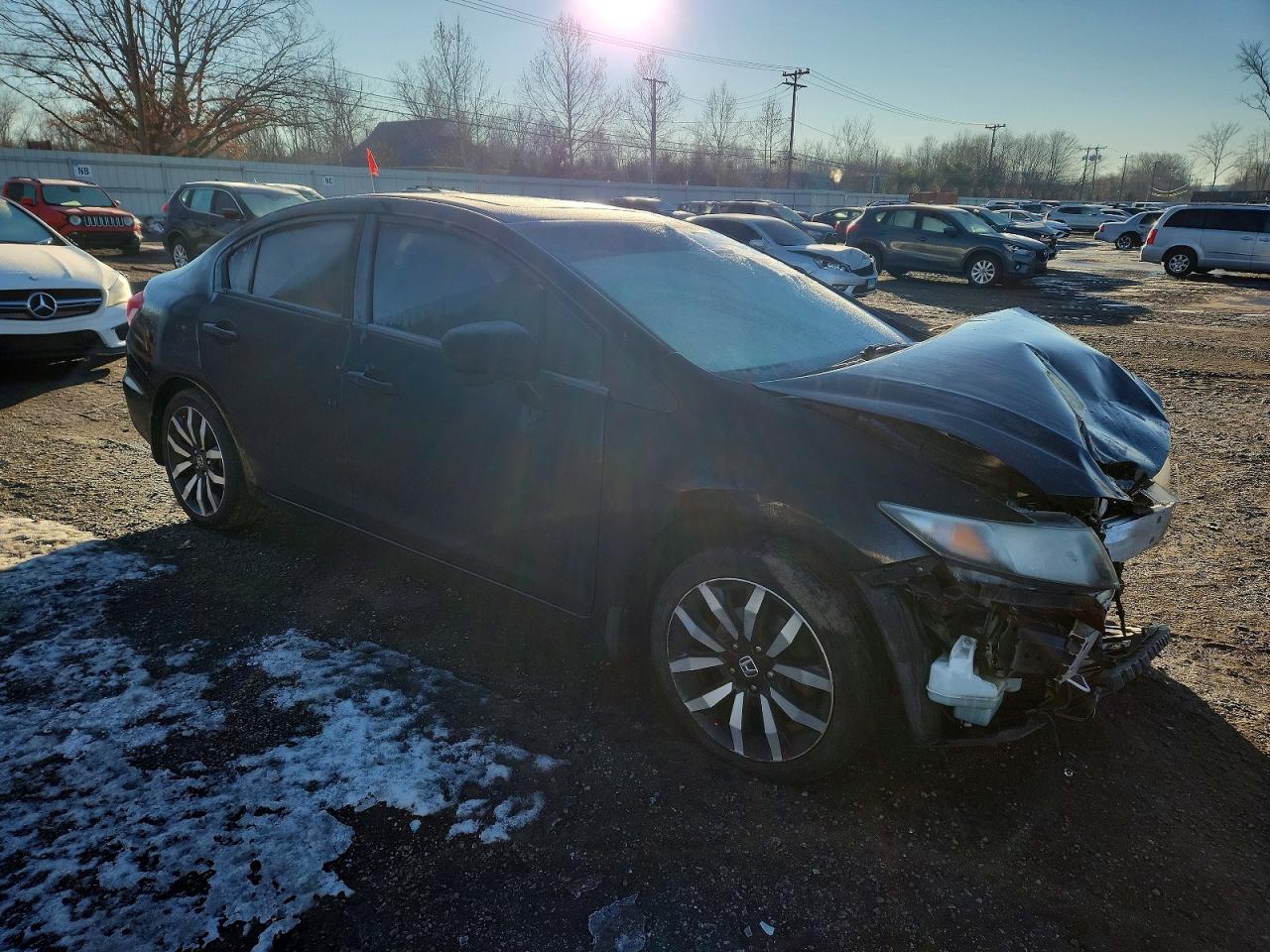 2015 HONDA CIVIC EXL photo 4