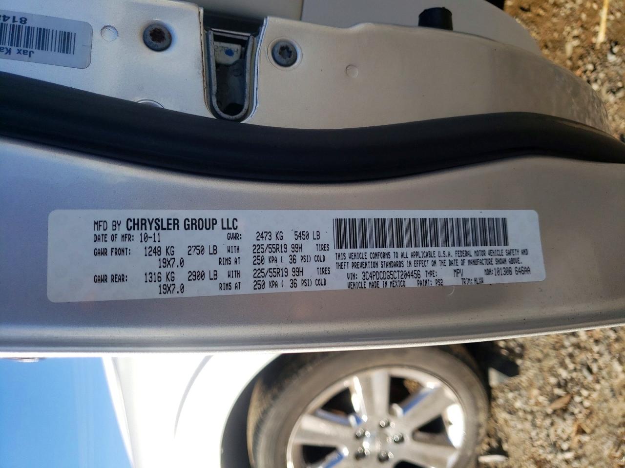 2012 DODGE JOURNEY CREW photo 13