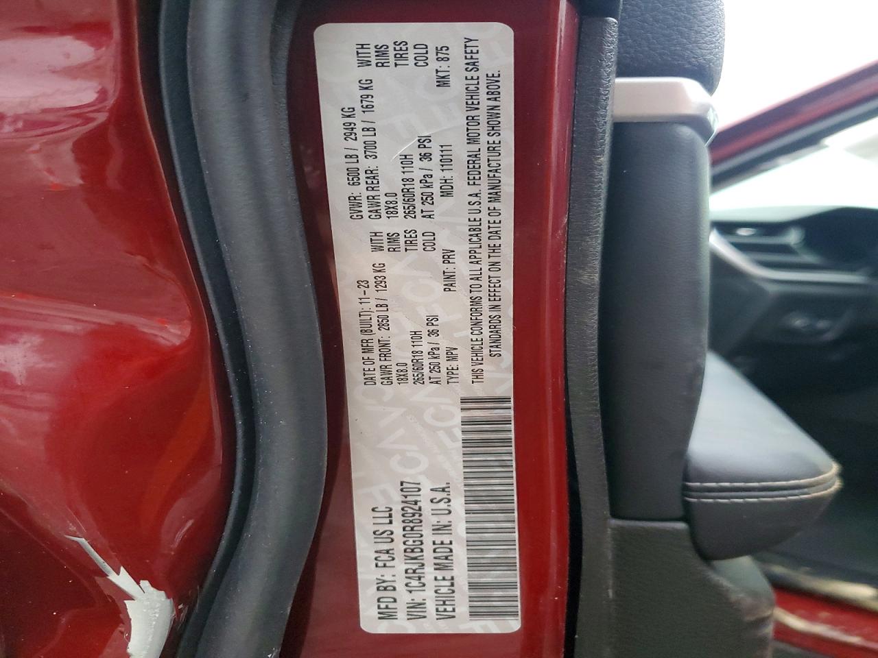 2024 JEEP GRAND CHEROKEE L LIMITED photo 13