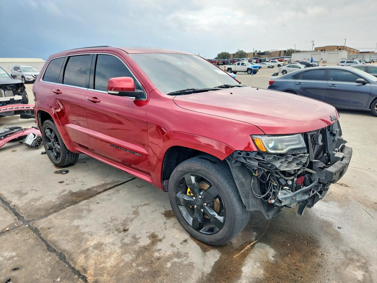 2015 JEEP GRAND CHEROKEE OVERLAND photo 4