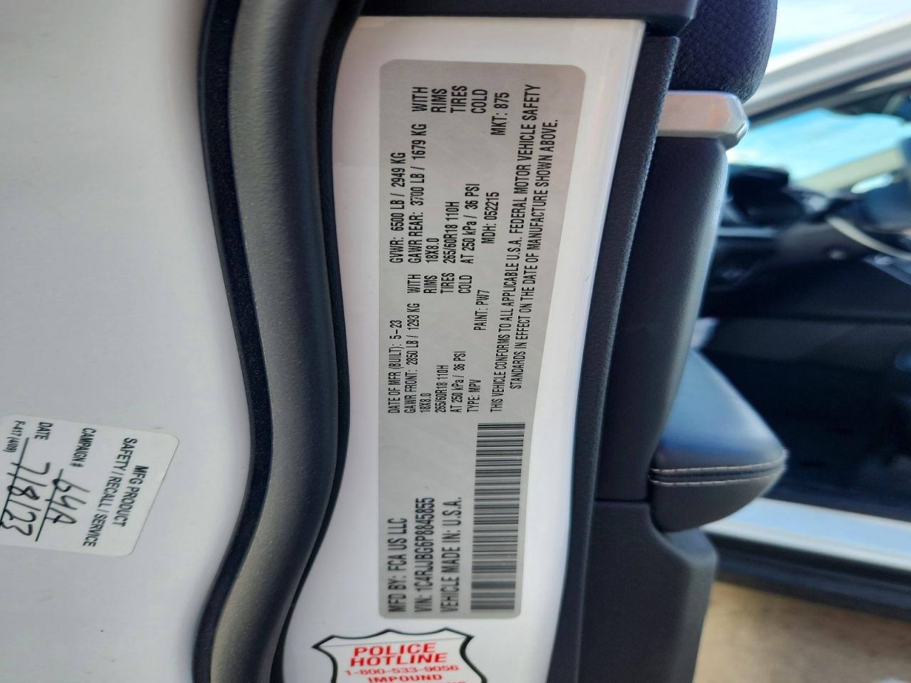2023 JEEP GRAND CHEROKEE L LIMITED photo 14