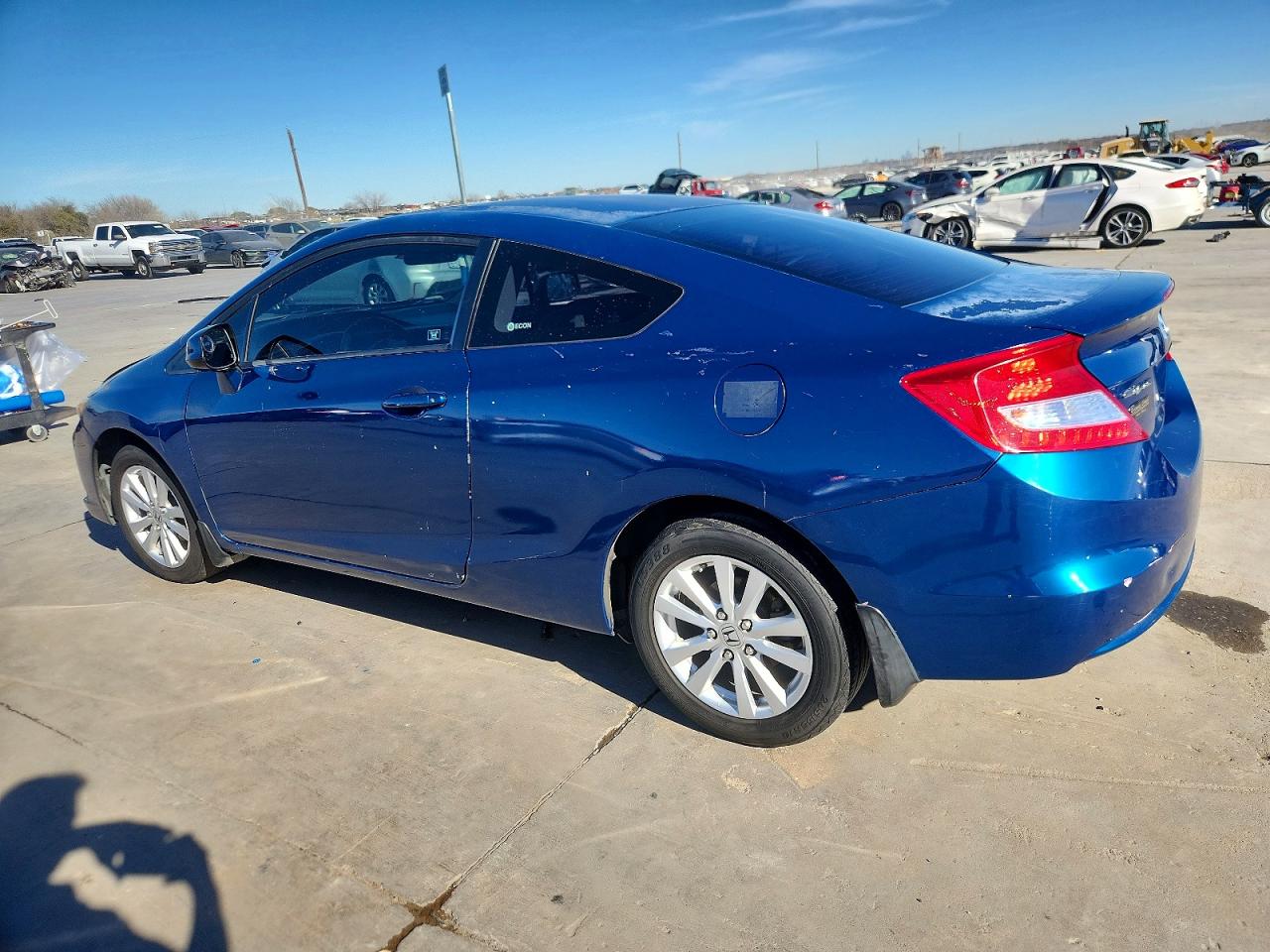 2012 HONDA CIVIC EX photo 2