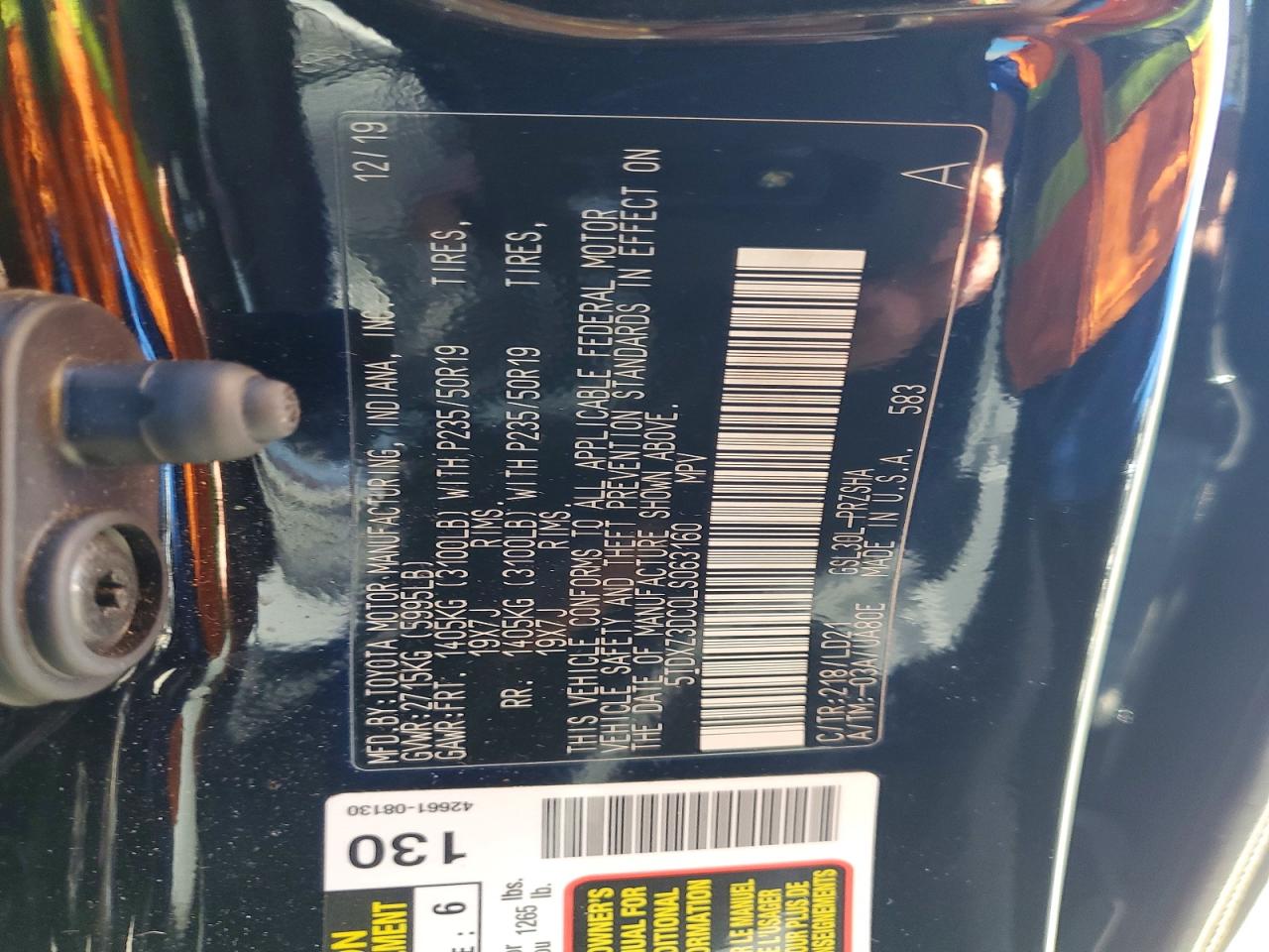 2020 TOYOTA SIENNA SE photo 13