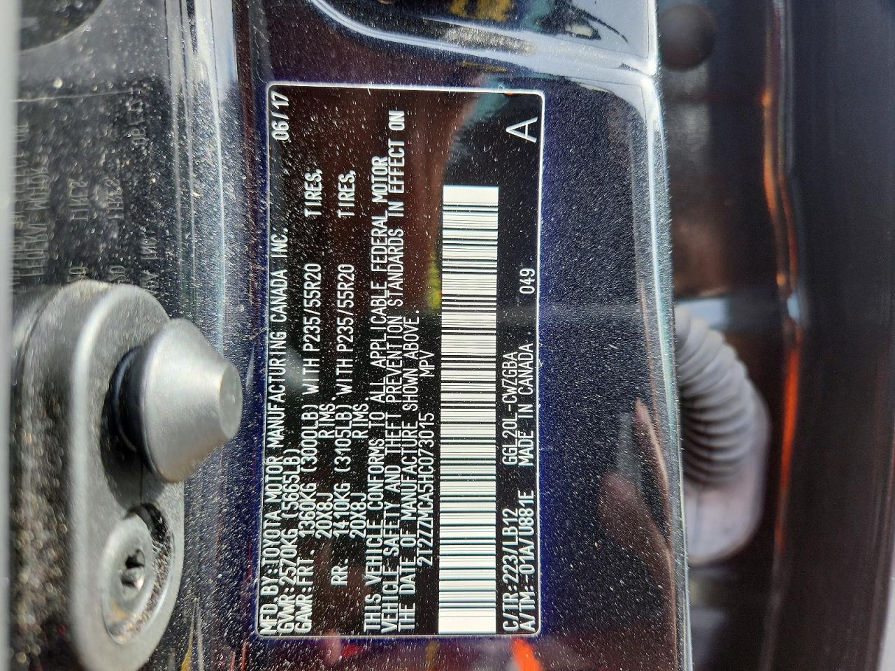 2017 LEXUS RX 350 BASE photo 13