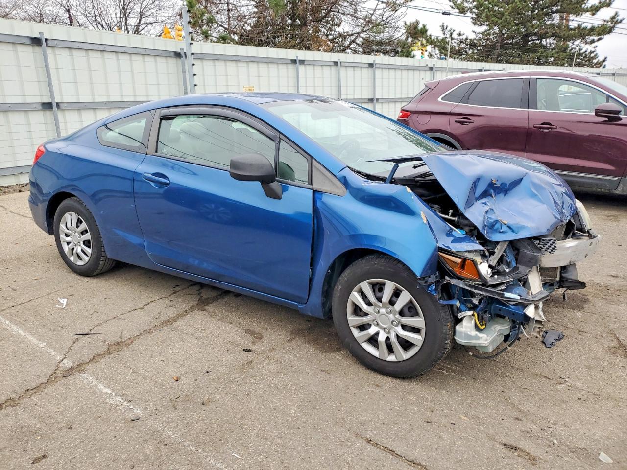 2012 HONDA CIVIC LX photo 4