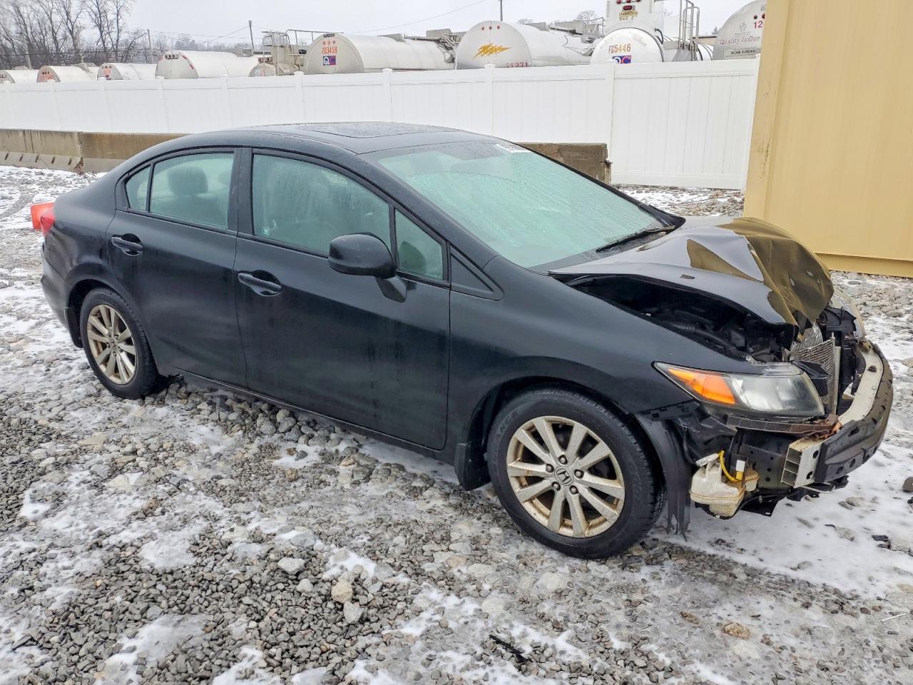 2012 HONDA CIVIC EXL photo 4