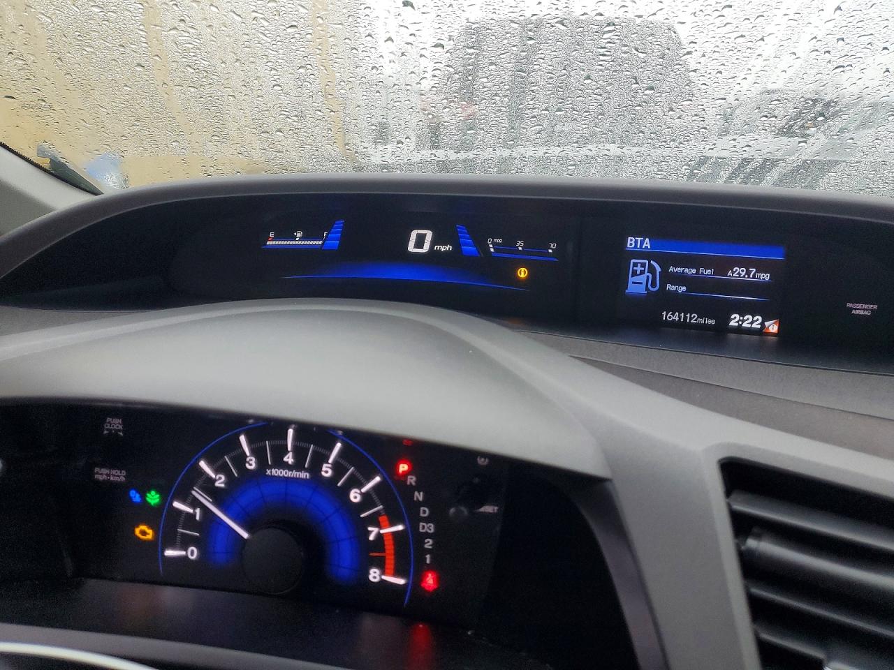 2012 HONDA CIVIC EXL photo 9